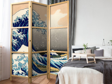 Paravan japonez - Great Wave in Kanagawa I - Img 2