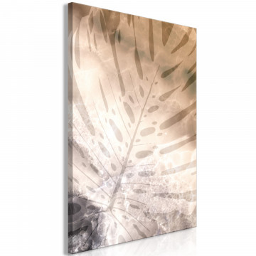 Tablou - Amber Monstera (1 Part) Vertical - Img 1