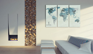 Tablou - Avian migration - triptych - Img 4