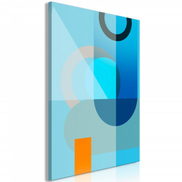 Tablou - Blue Surface (1 Part) Vertical - Img 1