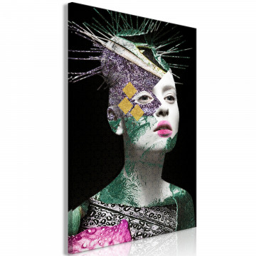 Tablou - Colourful Portrait (1 Part) Vertical - Img 1