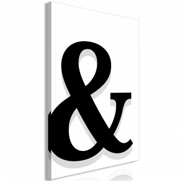 Tablou - Decorative Letter (1 Part) Vertical - Img 2