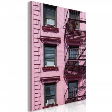 Tablou - Fire Stairs (1 Part) Vertical - Img 1