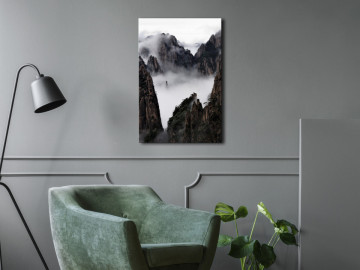 Tablou - Fog Over Huang Shan (1 Part) Vertical - Img 2