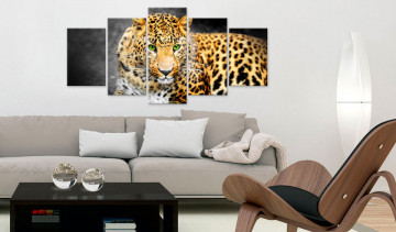 Tablou - Green-eyed leopard - Img 4