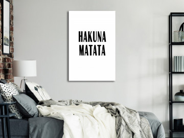 Tablou - Hakuna Matata (1 Part) Vertical - Img 2