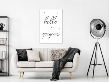 Tablou - Hello Gorgeous (1 Part) Vertical - Img 1