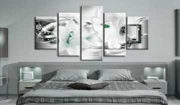 Tablou - Lilies with peppermint accent - Img 4