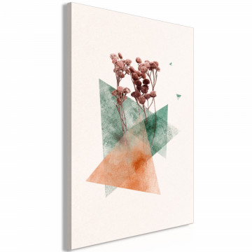 Tablou - Modernist Flower (1 Part) Vertical - Img 1