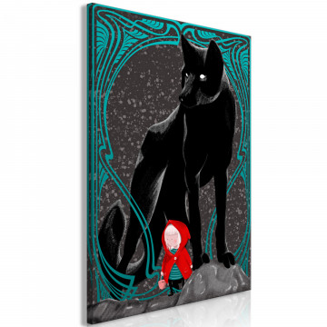 Tablou - Red Riding Hood (1 Part) Vertical - Img 2