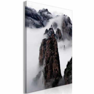 Tablou - Rocks in the Clouds (1 Part) Vertical - Img 2