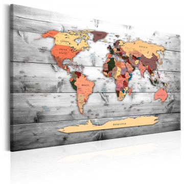Tablou - World Map: New Directions - Img 1