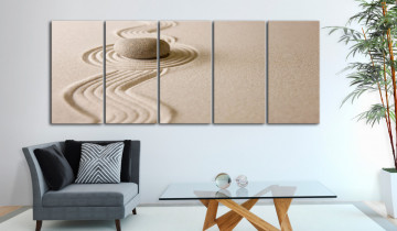 Tablou - Zen: Sand and Stone - Img 2