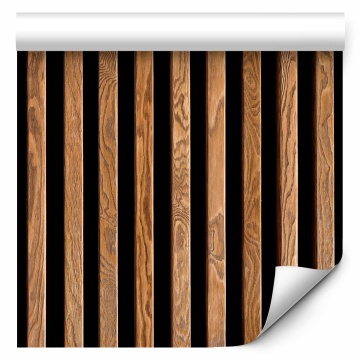 Tapet - Dark Oak Slats - Img 4
