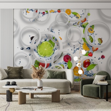 Tapet premium Bucatarie cu fructe - Img 4