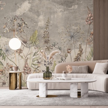 Tapet premium Natura pe fundal deschis - Img 3