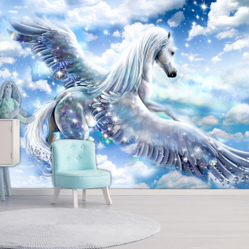 Fototapet autoadeziv - Pegasus (Blue) - Img 1