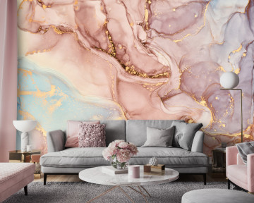Fototapet - Colourful marble - Img 2