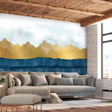 Fototapet - Dawn in the Mountains - Second Variant - Img 1