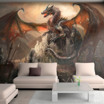 Fototapet - Dragon castle - Img 1