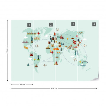 Harta Lumii – Obiective Turistice 3