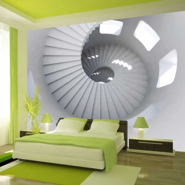 Fototapet - Lighthouse staircase - Img 1