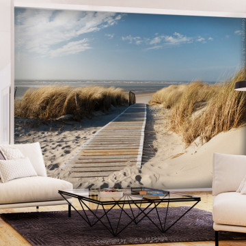 Fototapet - Lonely Beach - Img 1