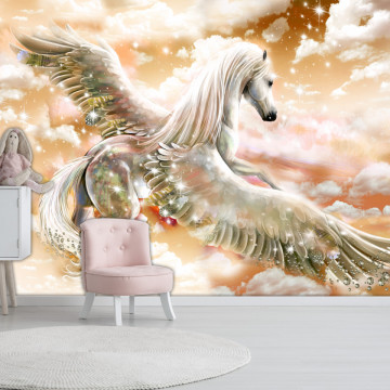 Fototapet - Pegasus (Orange) - Img 1