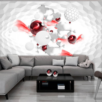 Fototapet - Race of Colours - Red - Img 1