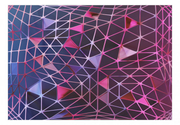 Fototapet - Rețea geometrică - Img 2