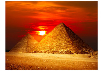 Fototapet - The Giza Necropolis - sunset - Img 2