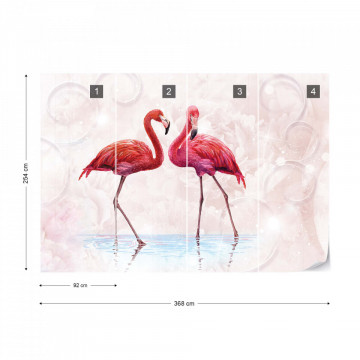 Fototapet Tropical Flamingo - Img 8