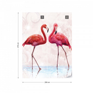 Fototapet Tropical Flamingo - Img 11