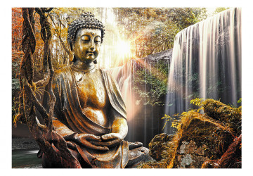 Fototapet - Waterfall of Contemplation - Img 2