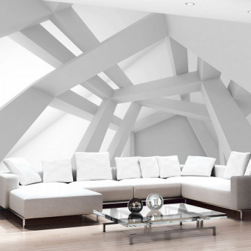 Fototapet - White Construction - Img 1