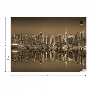 New York – Reflexie în Apă, Sepia - Img 5