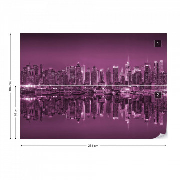 New York – Reflexie în Apă, Violet - Img 11