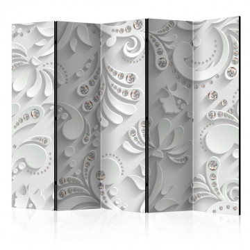 Paravan - Flowers with Crystals II [Room Dividers] - Img 1