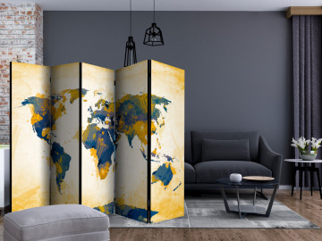 Paravan - Map of the World - Sun and sky II [Room Dividers] - Img 2