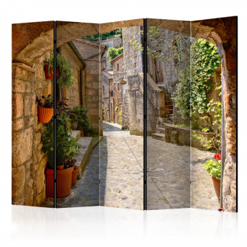 Paravan - Provincial alley in Tuscany II [Room Dividers] - Img 1