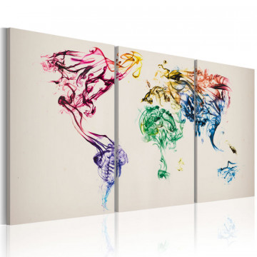Tablou - Abstract map of the World - Img 1