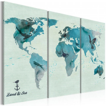 Tablou - Avian migration - triptych - Img 1