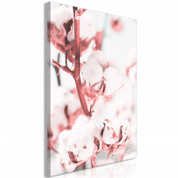 Tablou - Blooming Cotton (1 Part) Vertical - Img 1
