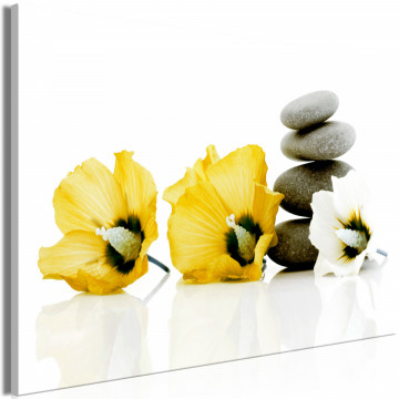 Tablou - Calm Mallow (1 Part) Wide Yellow - Img 1