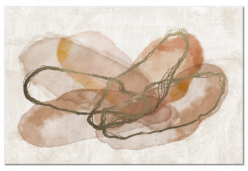 Tablou - Delicate Composition (1 Part) Wide - Img 2