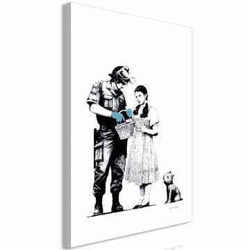 Tablou - Dorothy and Policeman (1 Part) Vertical - Img 1