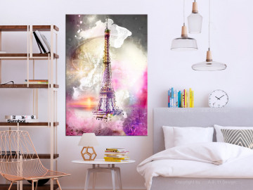 Tablou - Fairytale Paris (1 Part) Vertical - Img 2