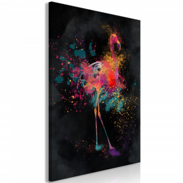 Tablou - Flamingo Colour (1 Part) Vertical - Img 1