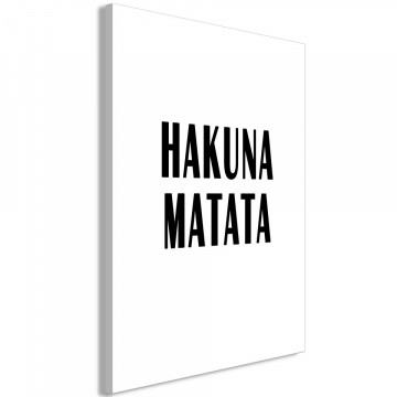 Tablou - Hakuna Matata (1 Part) Vertical - Img 1