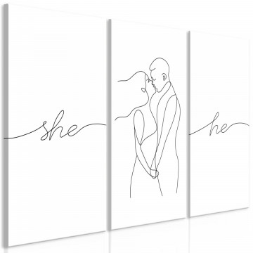 Tablou - Love Triptych (3 Parts) - Img 2